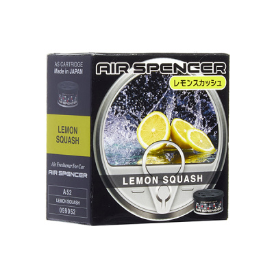 Ароматизатор на панель керамика банка металл AIR SPENSER (A-52) LEMON SQUASH/лимонная свежесть