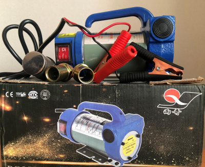 Насос для перекачки топлива (солярка) 12 V, 300W, 6A