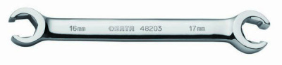 Ключ накидной с разрезом 16*17 мм  L193мм   48203 SATA (1/6)