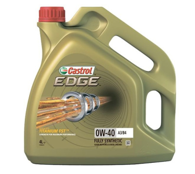 Масло моторное Castrol EDGE  0w40 Titanium FST™ A3/B4, 1L  (уп.12 шт.) синт ПАО