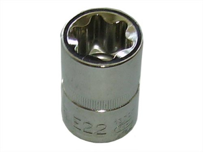 Головка торцевая 1/2" внутренний TORX E22 H38мм, шт  13707 SATA  (1/4)
