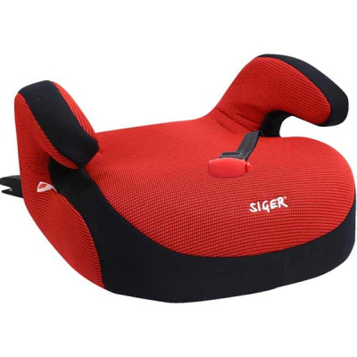 Кресло детское авто группа 3 (22-36 кг/ 6-12 лет) БУСТЕР FIX красный SIGER (уп 5 шт)
