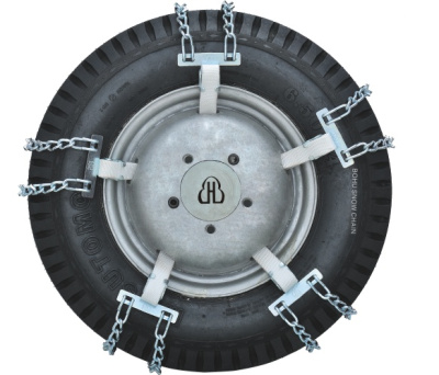 Браслет противоскольжения на колесо Грузовики (цепь квадратного сечения с храповиком)