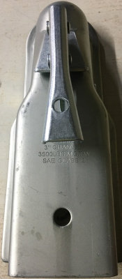 Головка сцепная фаркопа, под шар D 2", квадрат 76 мм, 2" * 3"