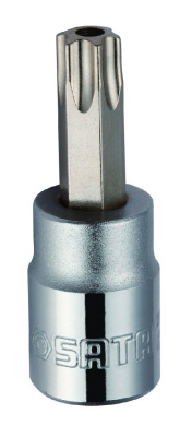 Наконечник 3/8" L48мм TORX с внутренним отверстием ТT-60, шт  22604 SATA  (1/6)