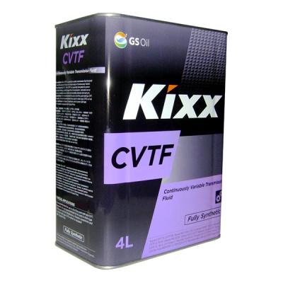 Масло трансмиссионное AКПП GS Oil Kixx CVTF, 4L  (уп. 4 шт.) (вариатор) синт.