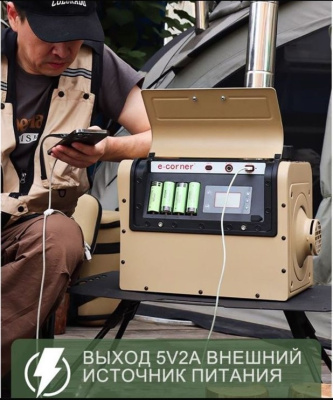 Отопитель автономный переносной 4 кВТ  E-Corner, VIP комплектация с сумкой,  MH-04D-PRO 