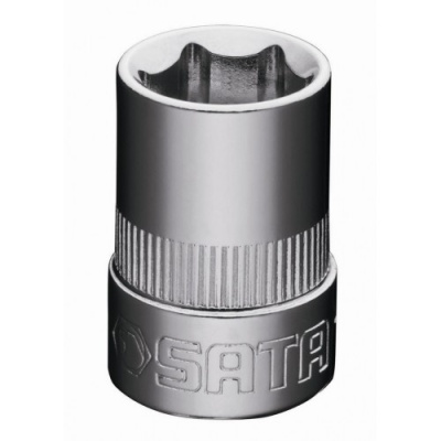 Головка торцевая 3/8" (6 гран) H25мм 22 мм  12317 SATA  (1/4)