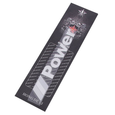 Наклейка металлизированная POWER, 160*30мм, серый  SKYWAY SNO.19 GREY