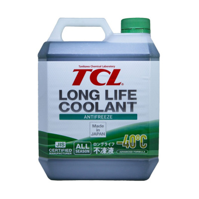 Антифриз Зеленый TCL -40C, 4л  (Япония)  LLC01243  (уп 6шт) 