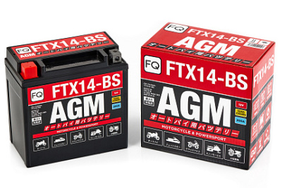 АКБ МОТО 12В, 12 А/ч   FTX14 AGM   150*87*146 мм  (1/4) FQ