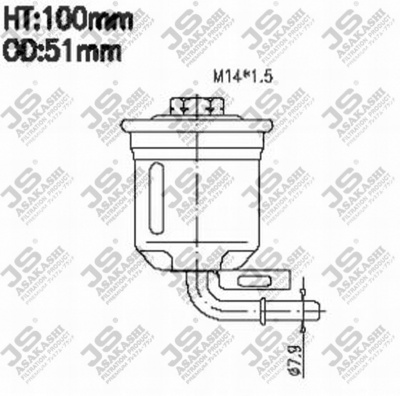 23300-20040; 23300-20090; 0431020  JS  (FS-3201)  (1MZ-FE/2MZ-FE)  1/50